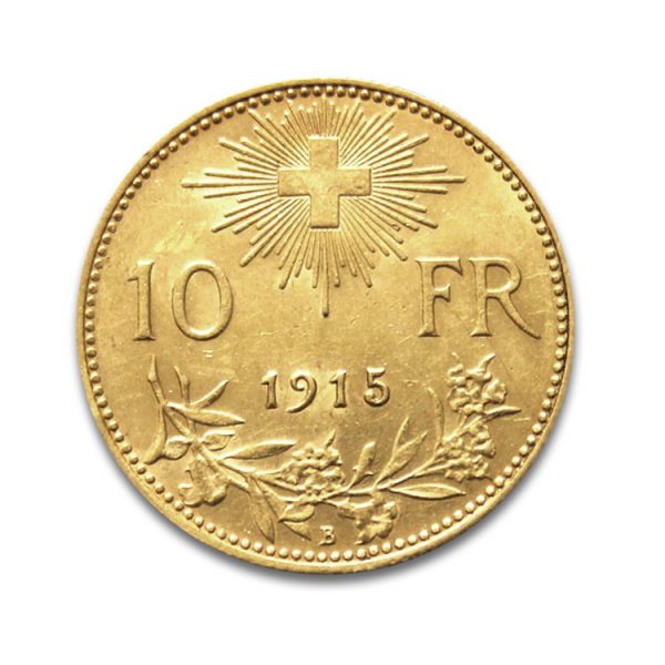 10 Francs Vreneli - Gold Service - Achat & Vente Or - Boutique en ligne
