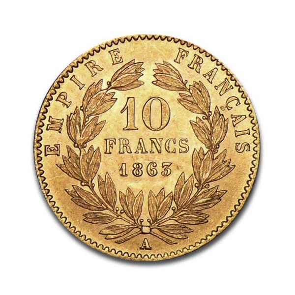 10 Francs Napoléon - Tête Laurée - Gold Service - Achat & Vente Or - Boutique en ligne