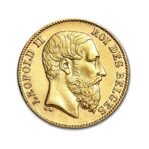 20 Francs Belges - Leopold II - Gold Service - Achat & Vente Or - Boutique en ligne