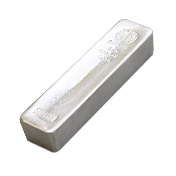 Lingot Argent Argor 5 Kg - Gold Service - Achat & Vente Or - Boutique en ligne