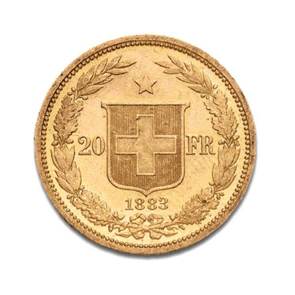 Helvetia 20 Francs - Confédération - Gold Service - Achat & vente OR - Boutique en ligne