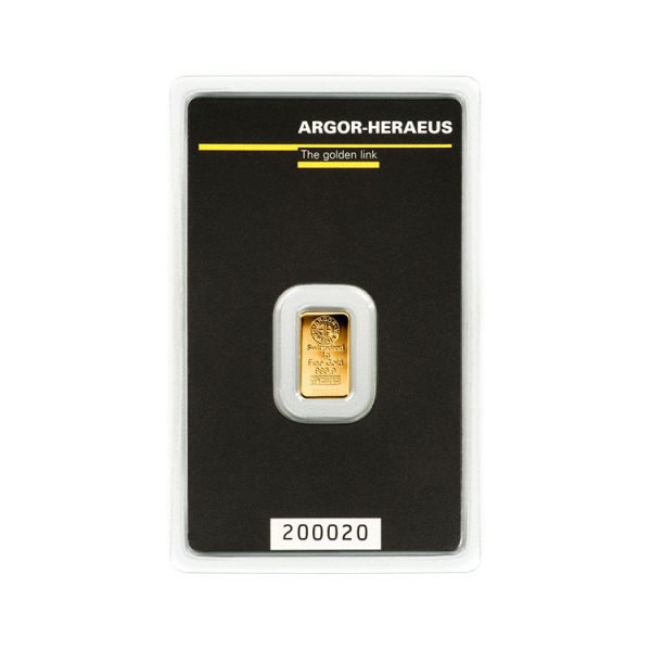 Lingot Or Argor 1g - Gold Service - Achat & vente OR - Boutique en ligne