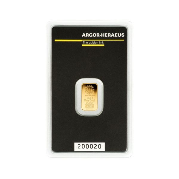 Lingot Or Argor 2,5g - Gold Service - Achat & vente OR - Boutique en ligne