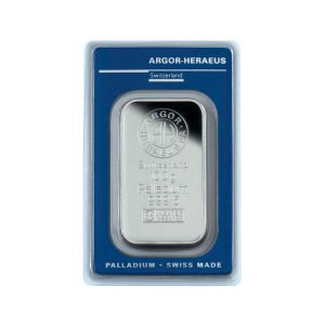 Lingot Palladium Argor 100g - Gold Service - Achat & vente OR - Boutique en ligne