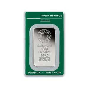 Lingot Platine Argor 100g - Gold Service - Achat & vente OR - Boutique en ligne