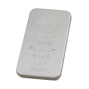 Lingot Palladium Argor 500g - Gold Service - Achat & Vente Or - Boutique en ligne