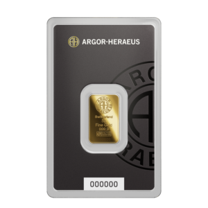 Lingot d'or 5 g Argor-Heraeus 999,9‰