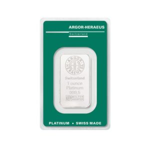 Lingot Platine Argor 1 Oz - Gold Service - Achat & vente OR - Boutique en ligne