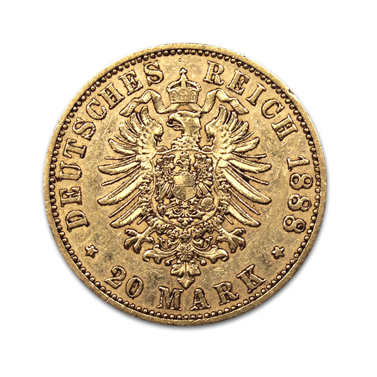 20 Reichmarks 20 Reichmarks - Gold Service - Achat & Vente Or - Boutique en ligne