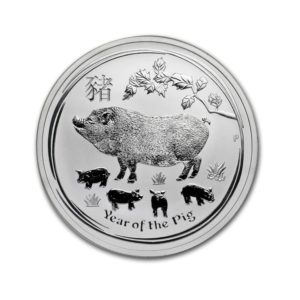 1 Oz Silver Lunar Pig - Gold Service - Achat & Vente Or - Boutique en ligne