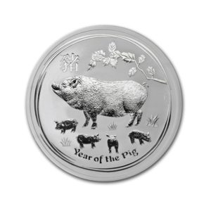 2 Oz Silver Lunar Pig - Gold Service - Achat & Vente Or - Boutique en ligne