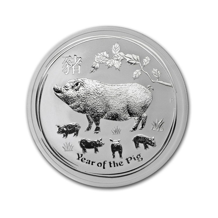 2 Oz Silver Lunar Pig 2 Oz Silver Lunar Pig - Gold Service - Achat & Vente Or - Boutique en ligne