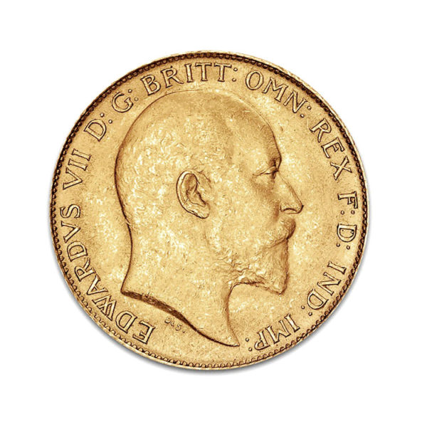 1 Pound Sovereign Edouard VII - Gold Service - Achat & vente OR - Boutique en ligne