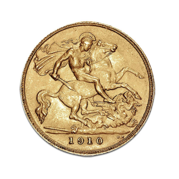 1 Pound Sovereign Edouard VII - Gold Service - Achat & vente OR - Boutique en ligne