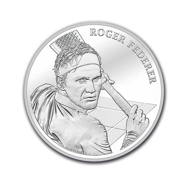 2020 Switzerland Silver 20 CHF Roger Federer BU - 1 Oz - Gold Service - Achat & Vente Or - Boutique en ligne