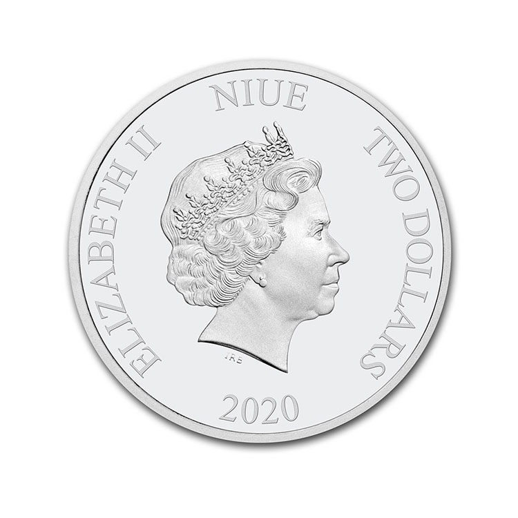 2020-niue-1-oz-silver-2-star-wars-darth-vader-bu_217696_obv 2020 Niue 1 oz Silver $2 Star Wars: Darth Vader BU