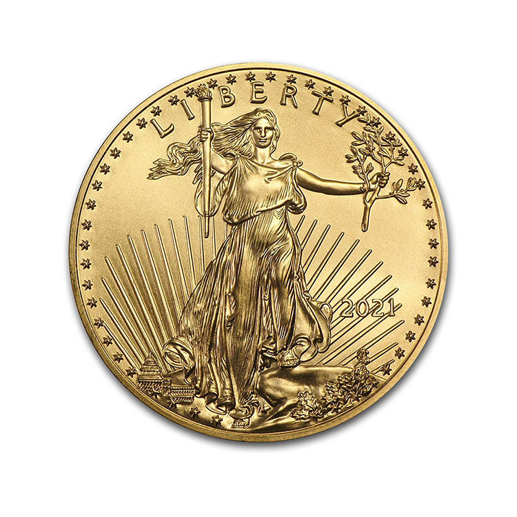 2021-1-4-oz-american-gold-eagle-bu_218727_slab 2021 1/4 oz Gold American Eagle