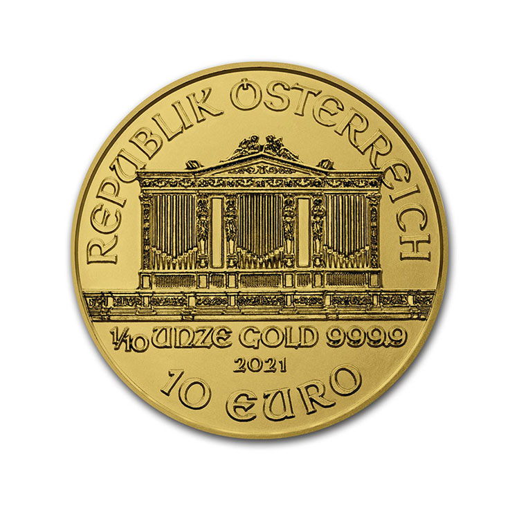 2021-austria-1-10-oz-gold-philharmonic-bu_224794_obv 2021 Austria 1/10 OZ Gold Philharmonic