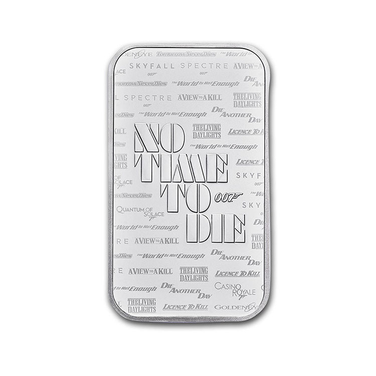 2020-great-britain-1-oz-silver-james-bond-007-bar_218865_a 2020 Great Britain 1 oz Silver James Bond 007 Bar