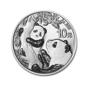 2021 China 30 gram Silver Panda BU (In Capsule)