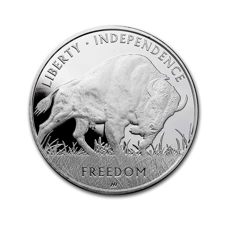 1-oz-silver-round-2021-liberty-trade-buffalo_229534_obv 1 oz Silver Round - 2021 Liberty Trade Buffalo