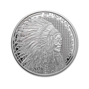 1 oz Silver Round - 2021 Liberty Trade Buffalo