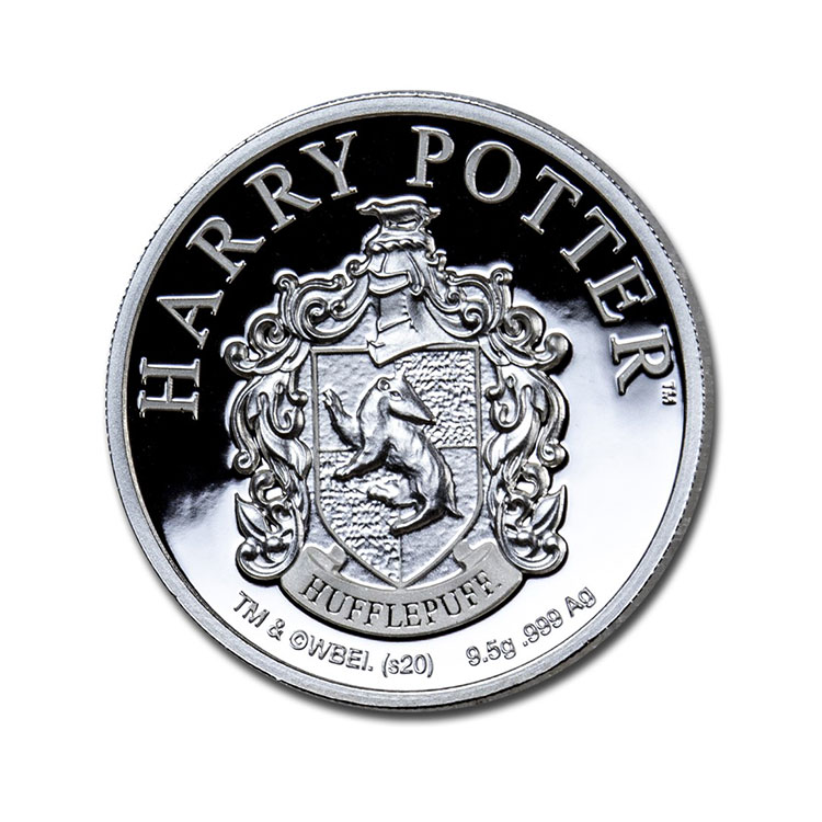 2020-gibraltar-silver-harry-potter-school-crests-hufflepuff_198790_slab 2020 Gibraltar Silver Harry Potter School Crests: Hufflepuff
