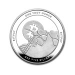 1 oz Silver Round - Bitcoin Round (BitPay)