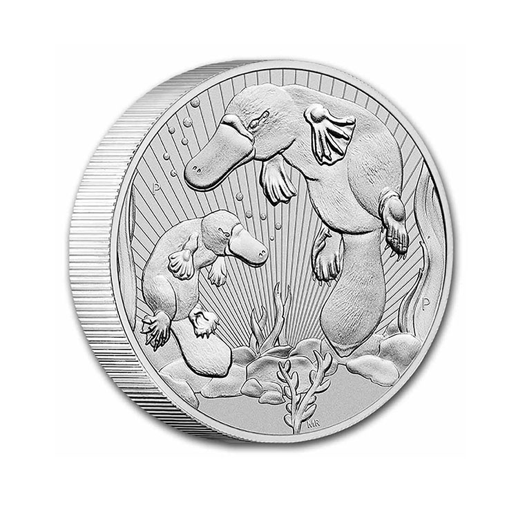 2021-aus-2-oz-silver-platypus-bu-piedfort-the-next-generation_232071_rev 2021 AUS 2 oz Silver Platypus BU (Piedfort) The Next Generation
