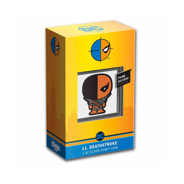 2021 Niue 1 oz Silver Chibi Coin Collection: Deathstroke