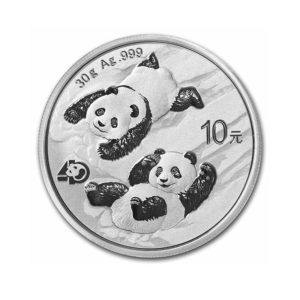 2022 China 30 gram Silver Panda BU