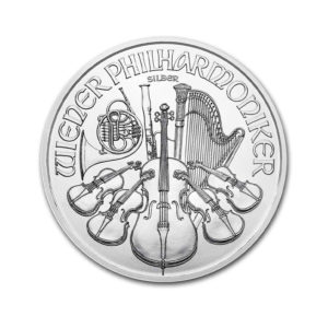 2022 Austria 1 oz Silver Philharmonic BU