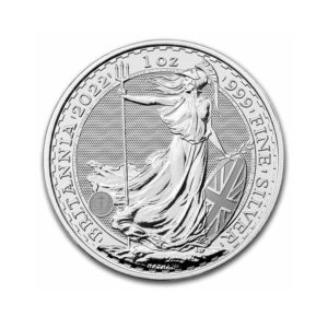 2022 Great Britain 1 oz Silver Britannia BU