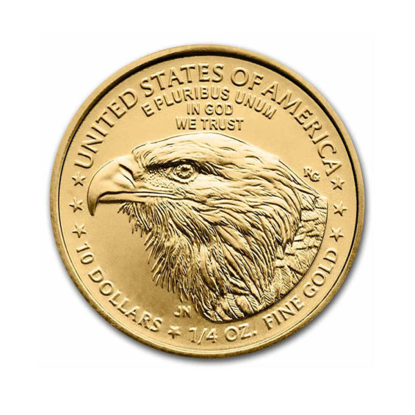 2022 1/4 oz American Gold Eagle Coin BU