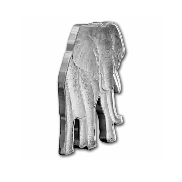 2022 SI 1 oz Silver $2 Animals of Africa: Elephant
