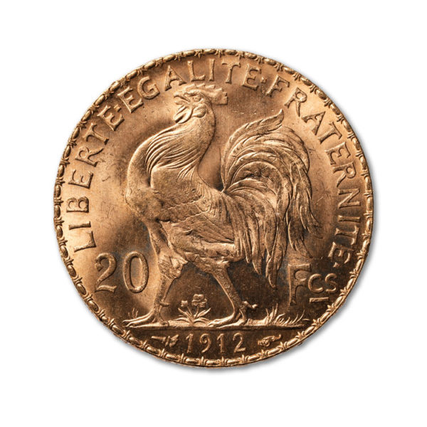 Napoléon 20 Francs - Coq Marianne refrappe Pinay