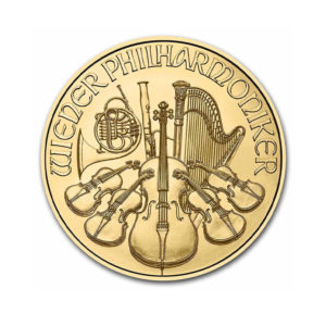 2023 1 oz Austrian Gold Philharmonic Coin BU