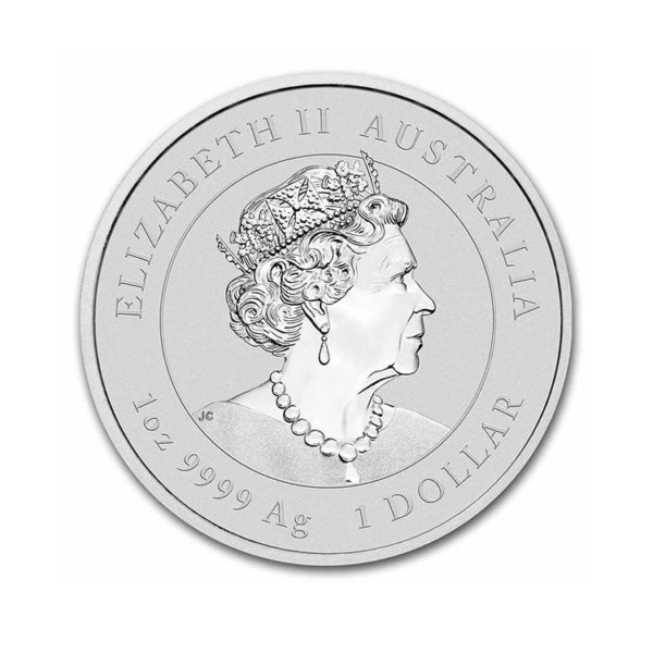 2023 Australia 1 oz Silver Lunar Rabbit BU (Series III)