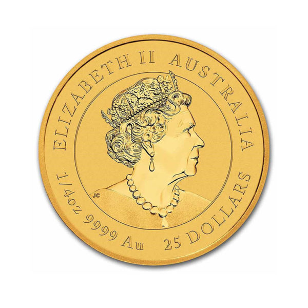 2023 Australia 1/4 oz Gold Lunar Rabbit BU (Series III)