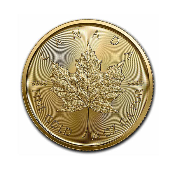 2023 Canada 1/4 oz Gold Maple Leaf BU