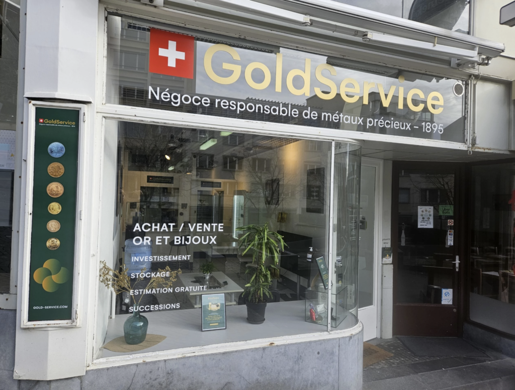 Agence d'achat et vente d'or Gold Service Lausanne